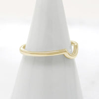 Slim "U" Contour Nesting Wedding Band