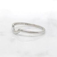 Slim "U" Contour Nesting Wedding Band