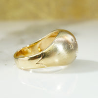 Starry Night Gold Bombé Ring