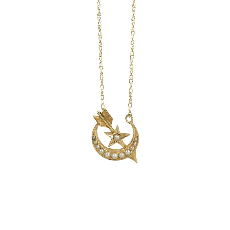 Vintage Love and Luck Necklace