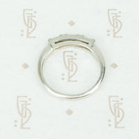 Vintage Bagette Diamond Band