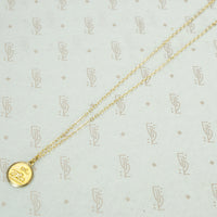 A Tiny Thing Necklace the St. Christopher