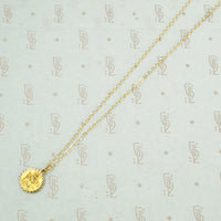 A Tiny Thing Necklace the St. Christopher