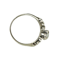 Vintage 1930's Old Euro Engagement Ring