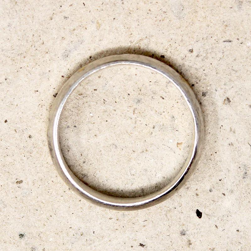 Handsome Silver & Gold Leaf Band by Acanthus