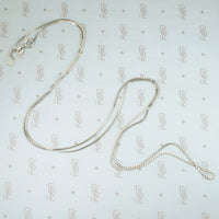sterling silver box chain31" long