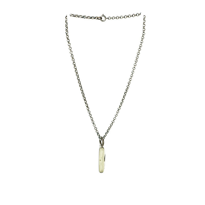 The Mother A One of a Kind from the Tiny Knives Necklace Collection - Gem Set Love