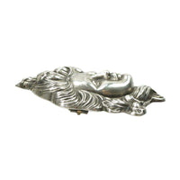 Impressive Art Nouveau Steling Brooch