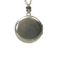 Vintage Silver Love Birds Locket