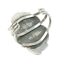 Magnificent Native American Silver and Turquoise Cuff