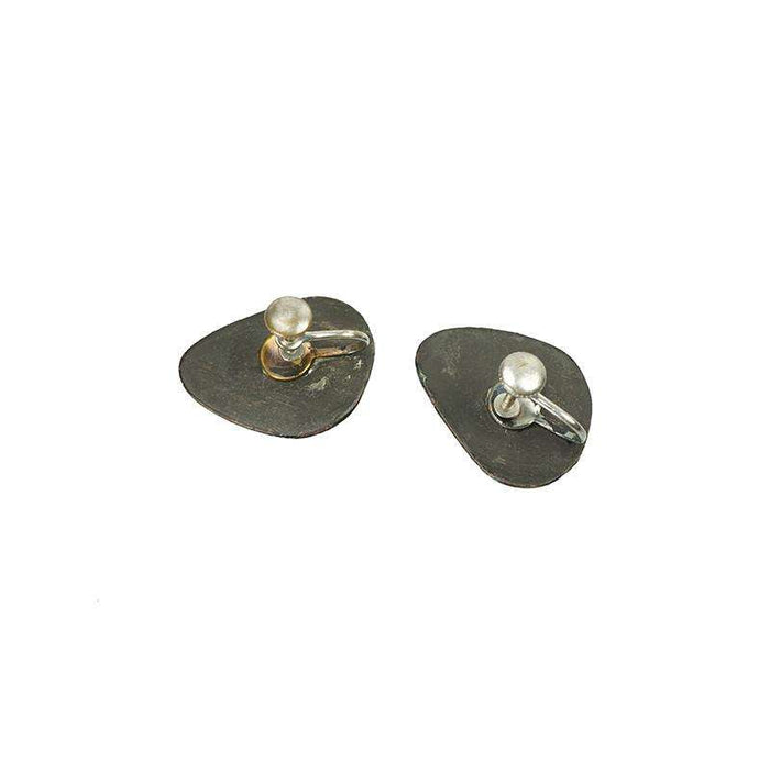 Vintage Studio Copper and Enamel Earrings