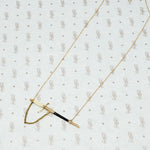Vintage Gold Sword Necklace