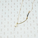 Vintage Gold Sword Necklace