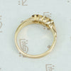 table cut diamond band side