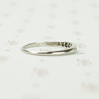 Vintage Platinum Channel Set Diamond Band