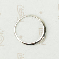 Vintage Platinum Channel Set Diamond Band