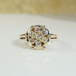Pretty Vintage Tiffany Diamond Flower Ring
