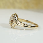 Pretty Vintage Tiffany Diamond Flower Ring