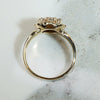 Pretty Vintage Tiffany Diamond Flower Ring