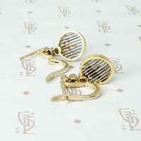 Darling Edwardian Diamond Dangle Earrings