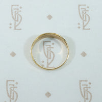 Adorable Gold Signet Ring with Clovers