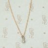 Orbit Tiny Old Mine Cut Diamond Pendant