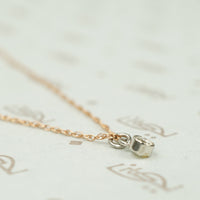 Orbit Tiny Old Mine Cut Diamond Pendant