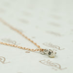 Orbit Tiny Old Mine Cut Diamond Pendant