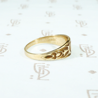 Little Gold Signet Ring