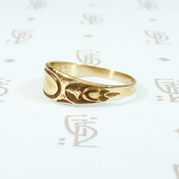 Little Gold Signet Ring