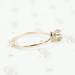 omc 1/4 carat solitaire side