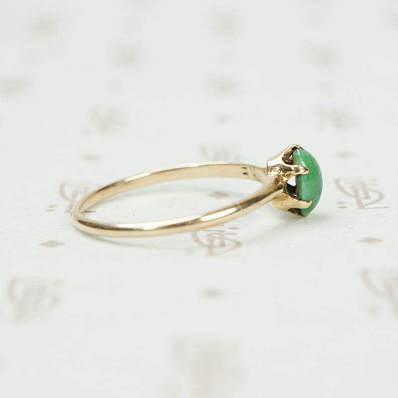 The Tiniest Turquoise 19thc Ring