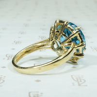 Bold Estate Blue Topaz Cocktail Ring