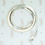 triangular snake chain sterling silver 18"