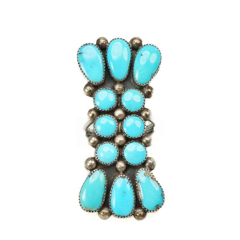 Sleeping Beauty Turquoise Ring by Julie Lahi