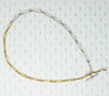 Trombone Link Chain with Swivel Hooks