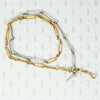 Trombone Link Chain with Swivel Hooks