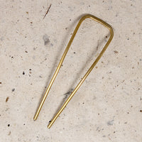 Tuck Brass Hair Pin from Favor