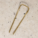 Tuck Brass Hair Pin from Favor