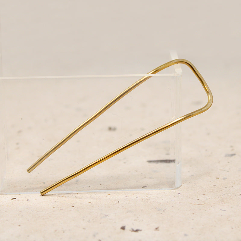 Tuck Brass Hair Pin from Favor