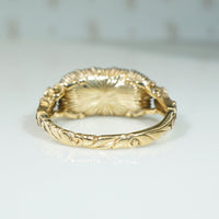 18th Century Double Diamond Hoop Ring