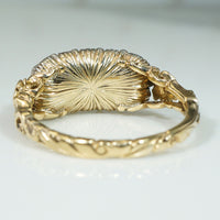 18th Century Double Diamond Hoop Ring