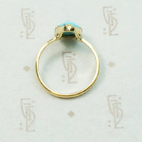 Kingman Turquoise A Specimen Ring