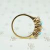 Fancy Business Diamond and Turquoise Band