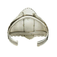Stunning Large Turquoise and Sterling Cuff Bracelet