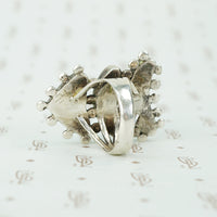 The Temple Vintage Turquoise and Silver Ring