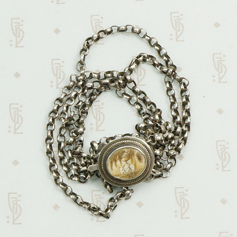 Mourning Clasp Necklace c. 1830