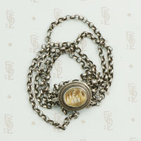 Mourning Clasp Necklace c. 1830