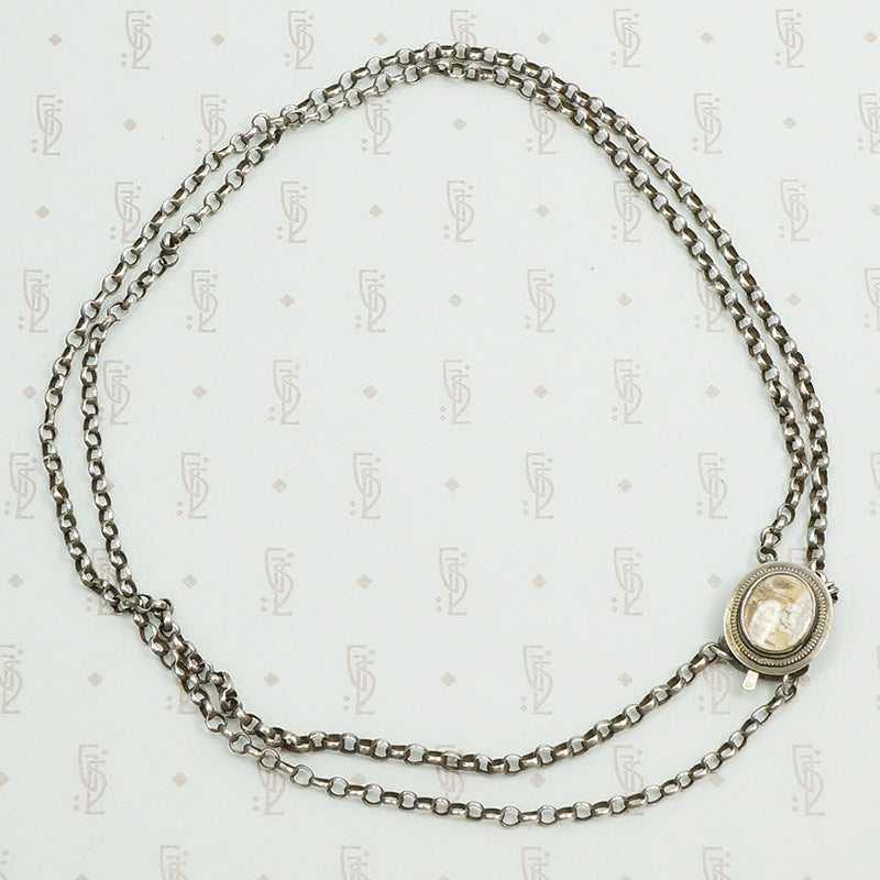 Mourning Clasp Necklace c. 1830