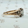Antique Rose Cut Diamond Halo Ring